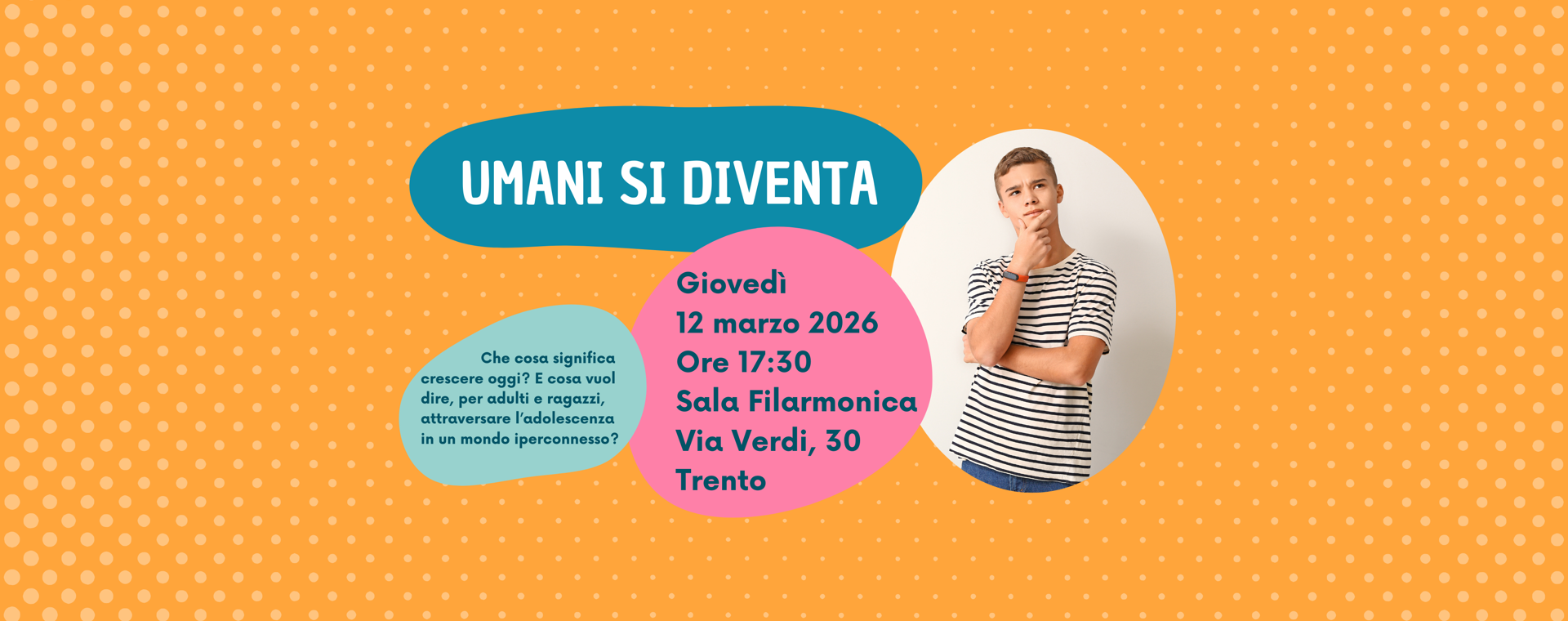 Umani si diventa Incontro tra giovani, insegnanti, genitori e sci